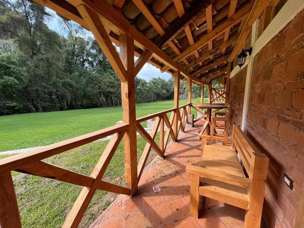 Rancho Campestre Virgen Del Rio Hotel Zacatlán Eksteriør billede